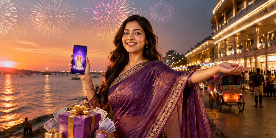 A player in Dhaka playing games on a casino app